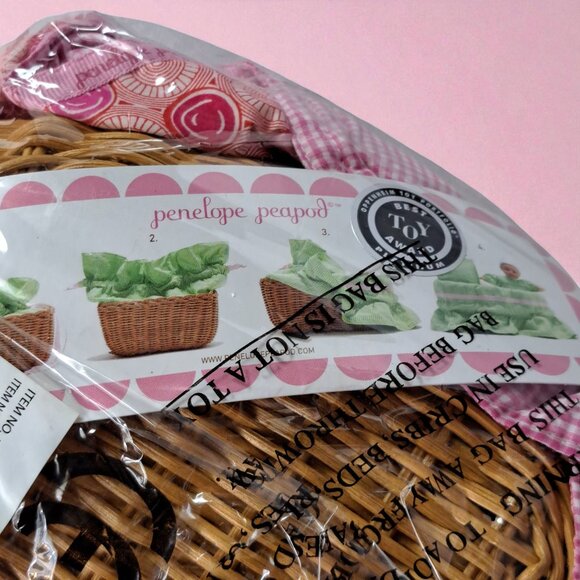 Penelope Peapod Baby Doll in Bassinet- Brand New Unopened With Tags- Collectable - Picture 11 of 14